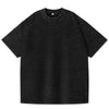 Black [heavy washed short sleeves]
