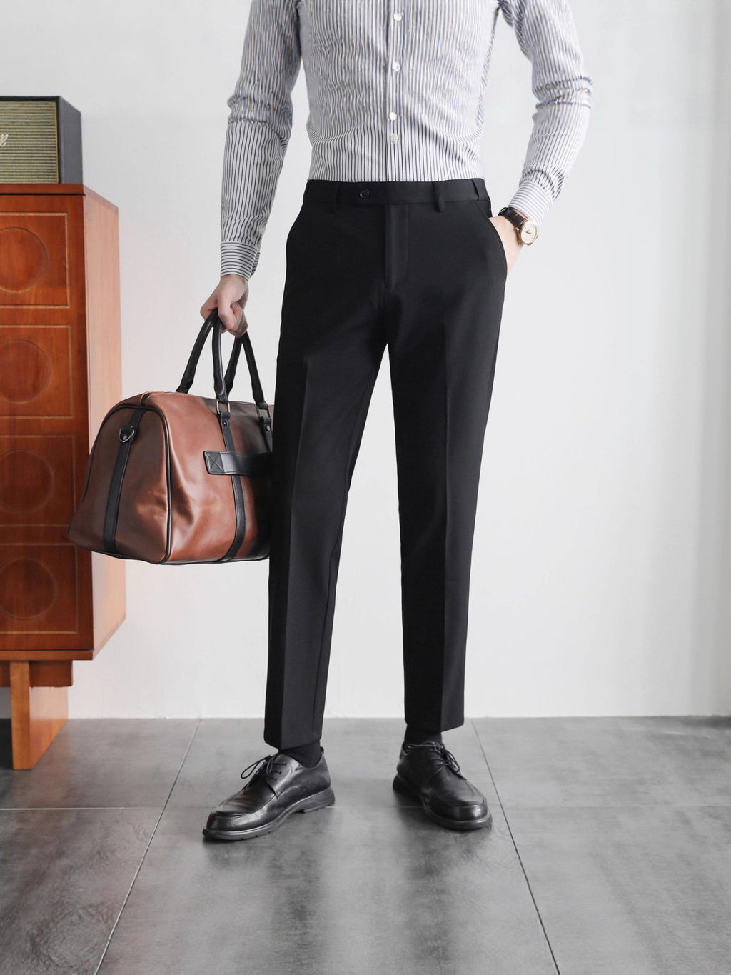 Slim-Fit Trousers