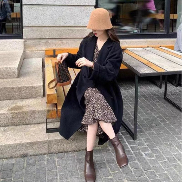Longline Lapel Coat