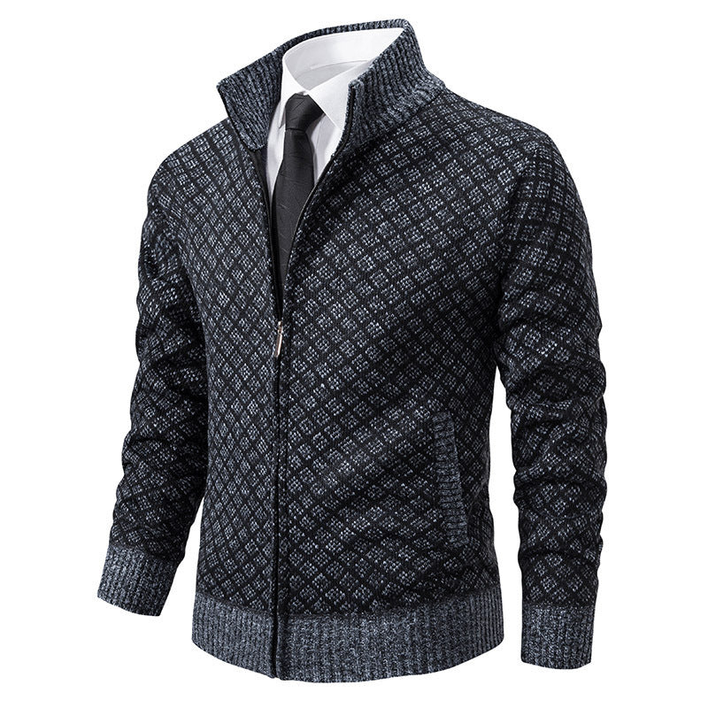 men's winter warm line clothes with fleece and thickening