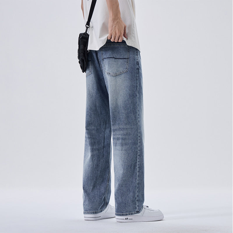 Vintage Straight-Leg Jeans