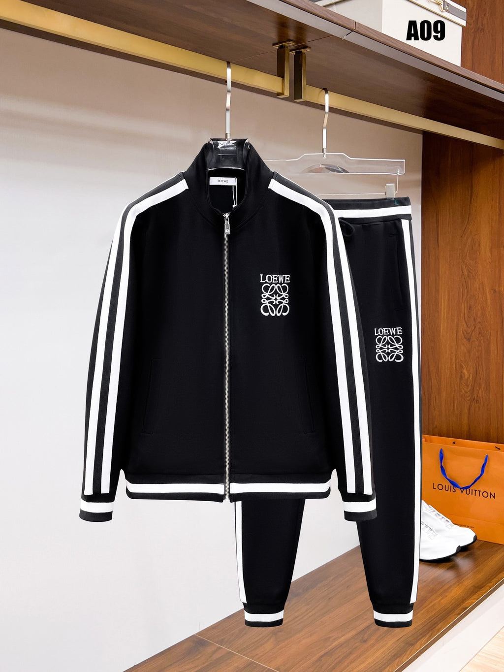 casual and versatile long-sleeved men's and women's P sweatshirt sweatshirt and sweatshirt suit