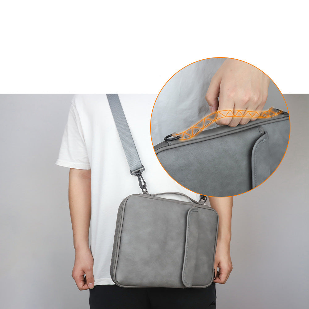 Versatile Laptop Tablet Organizer Shoulder Bag