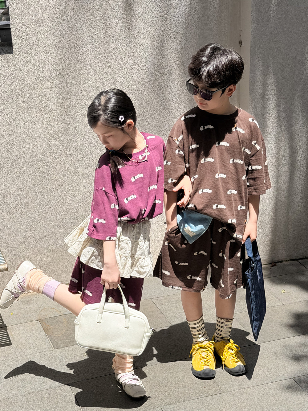 Kids' Casual T-Shirt and Shorts Set