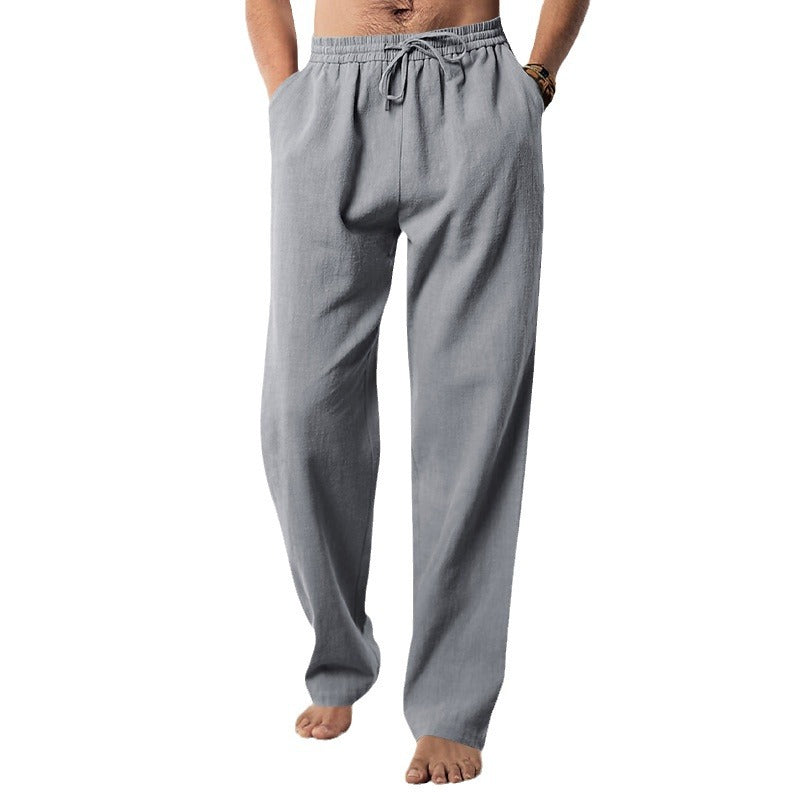 Men's Loose-Fit Wide-Leg Trousers