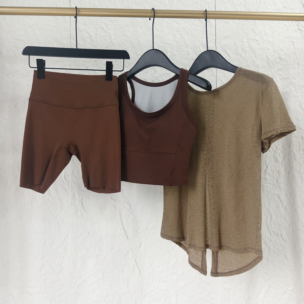 Three-Piece Yoga Set