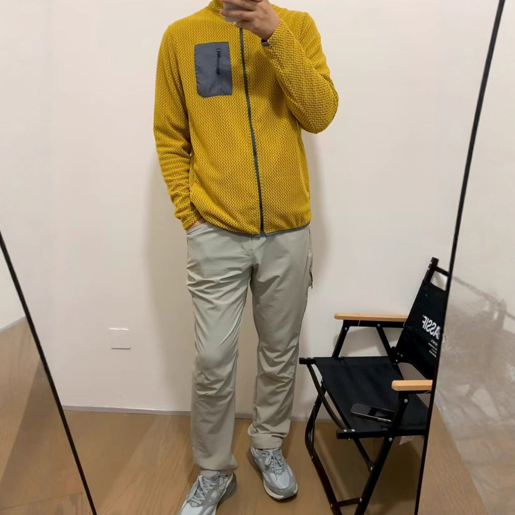 Comfort Zipper Fleece Cardigan