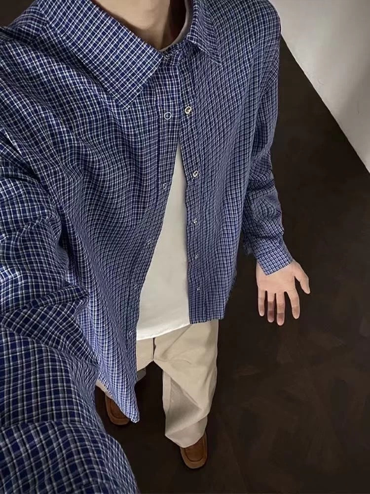 Relaxed Plaid Overshirt