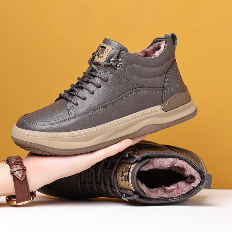 Insulated Thermal High-Top Sneakers