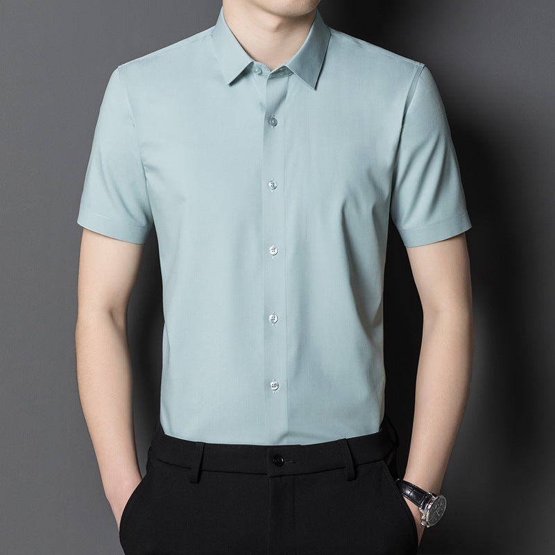 Short-Sleeve Business Casual Shirt