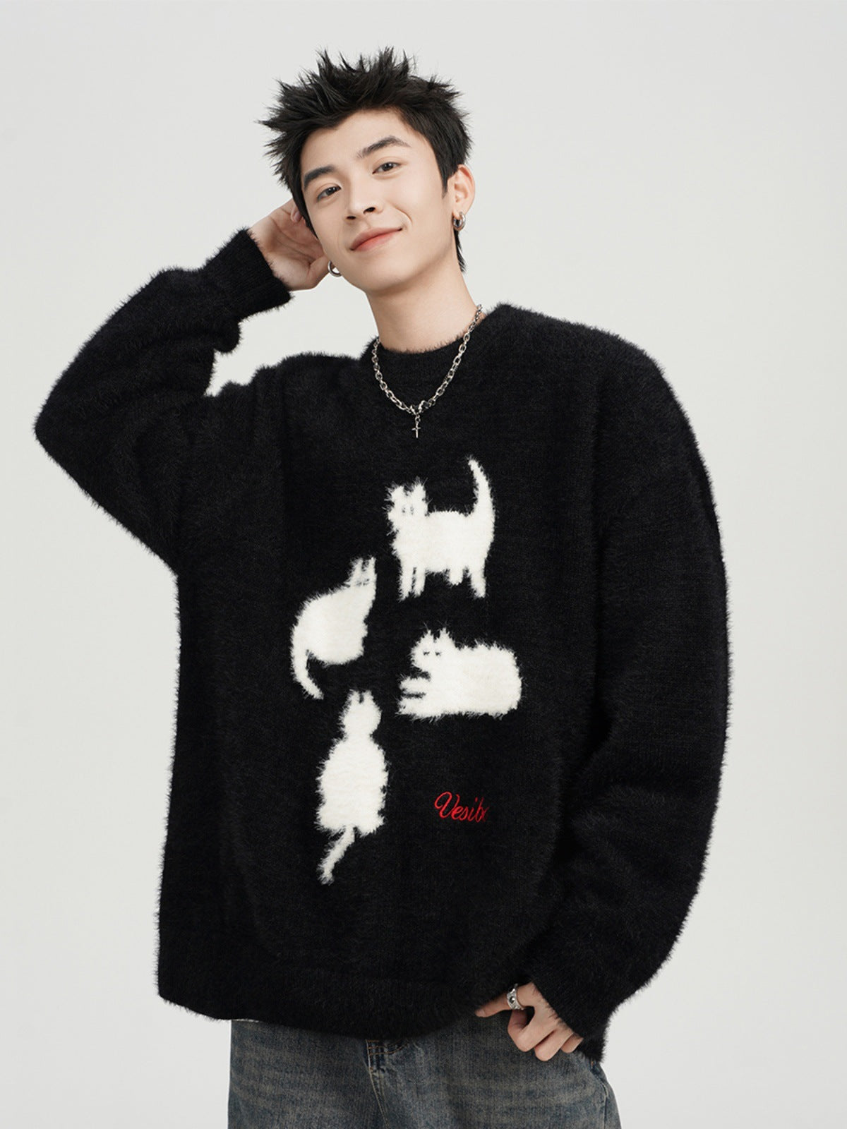 Silhouette Mohair Knit