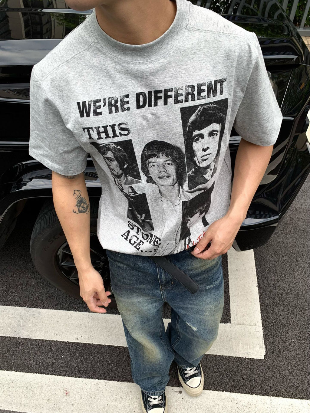 We're Different Retro Band Tee