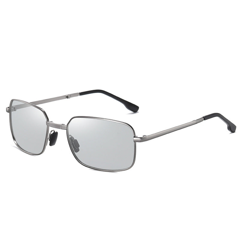 Men's Metallic  Folding Sunglasses