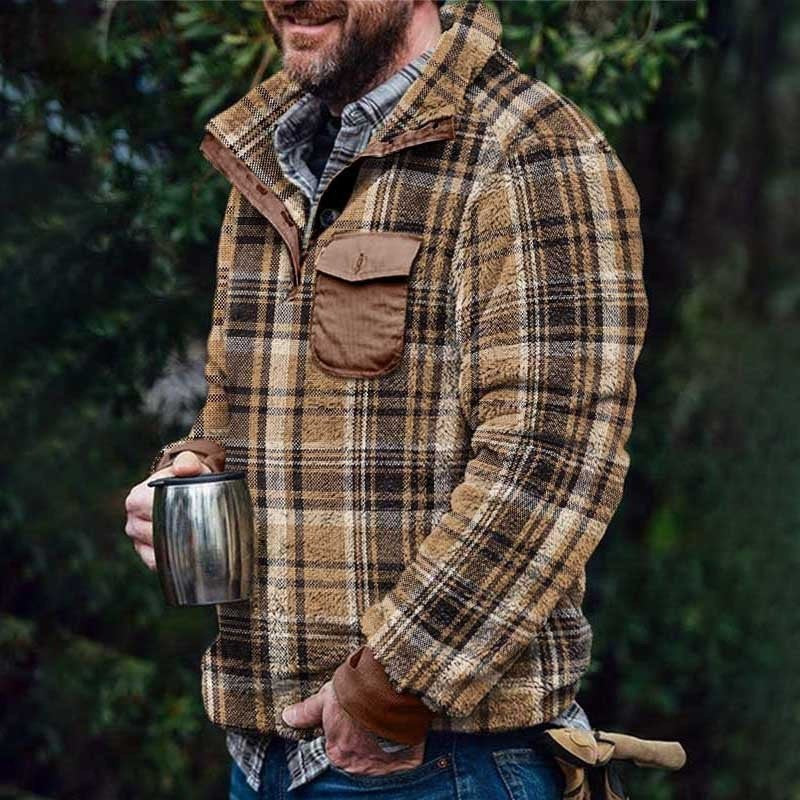 Southwestern Pattern Fleece Jacket