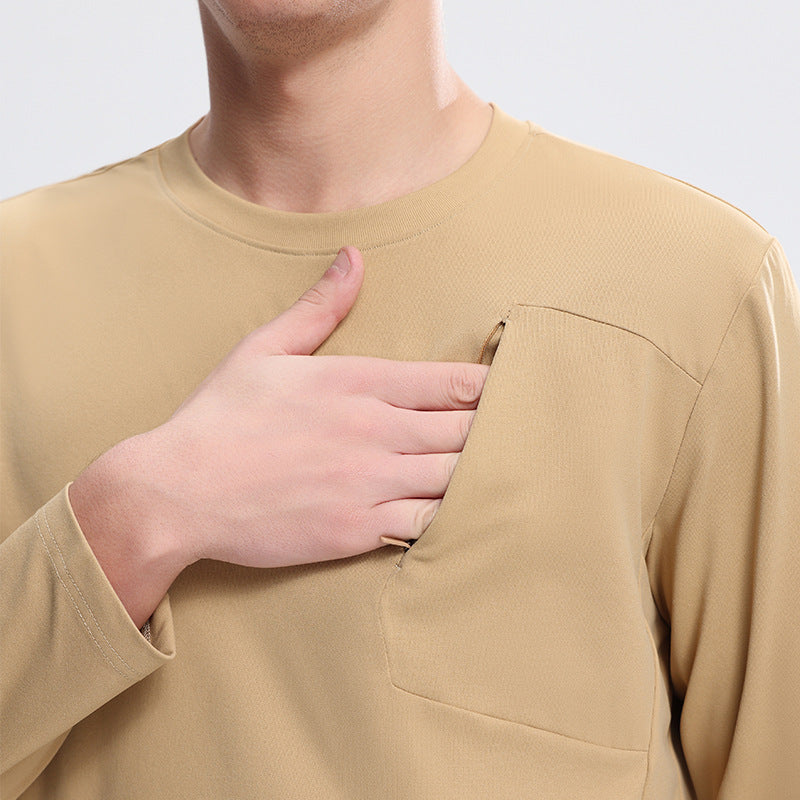 Men’s Quick-Dry Performance Long-Sleeve