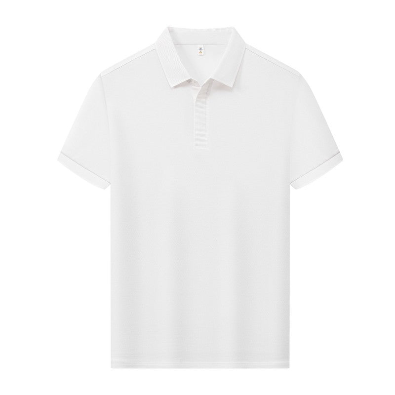 Premium Mulberry Silk Polo T-Shirt