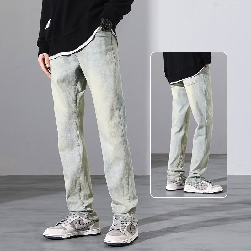 Loose-Fit Straight Leg Jeans