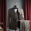 Brown Green Collar (Suit + Vest + Pants)