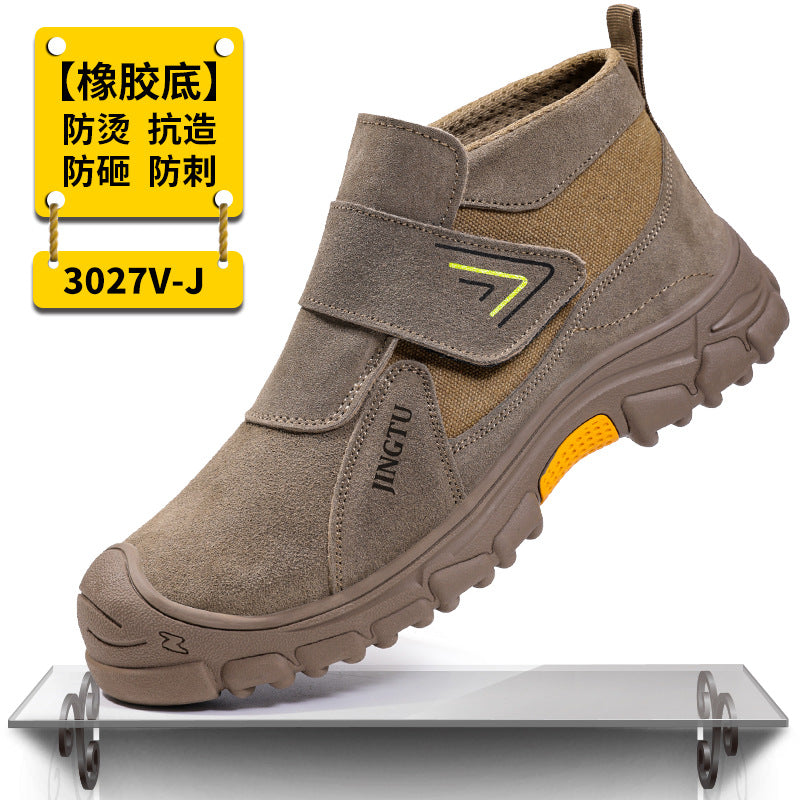 anti-puncture safety work wear-resistant shoes