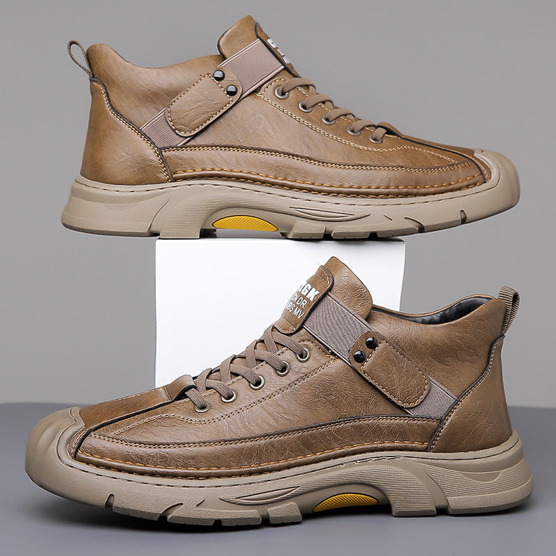 Insulated High-Top Utility Sneakers