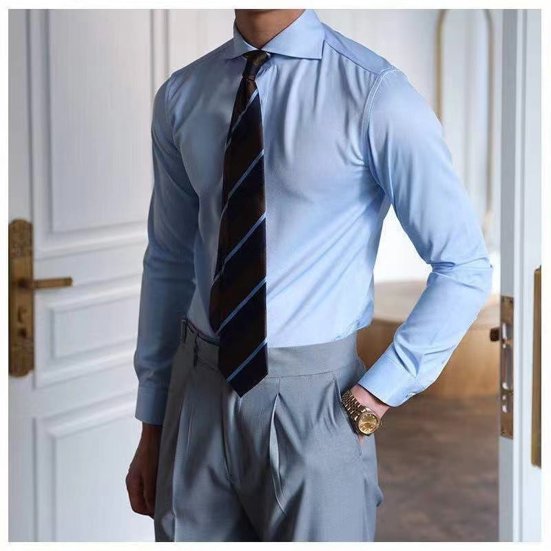 Premium Cutaway Collar Non-Iron Business Shirt