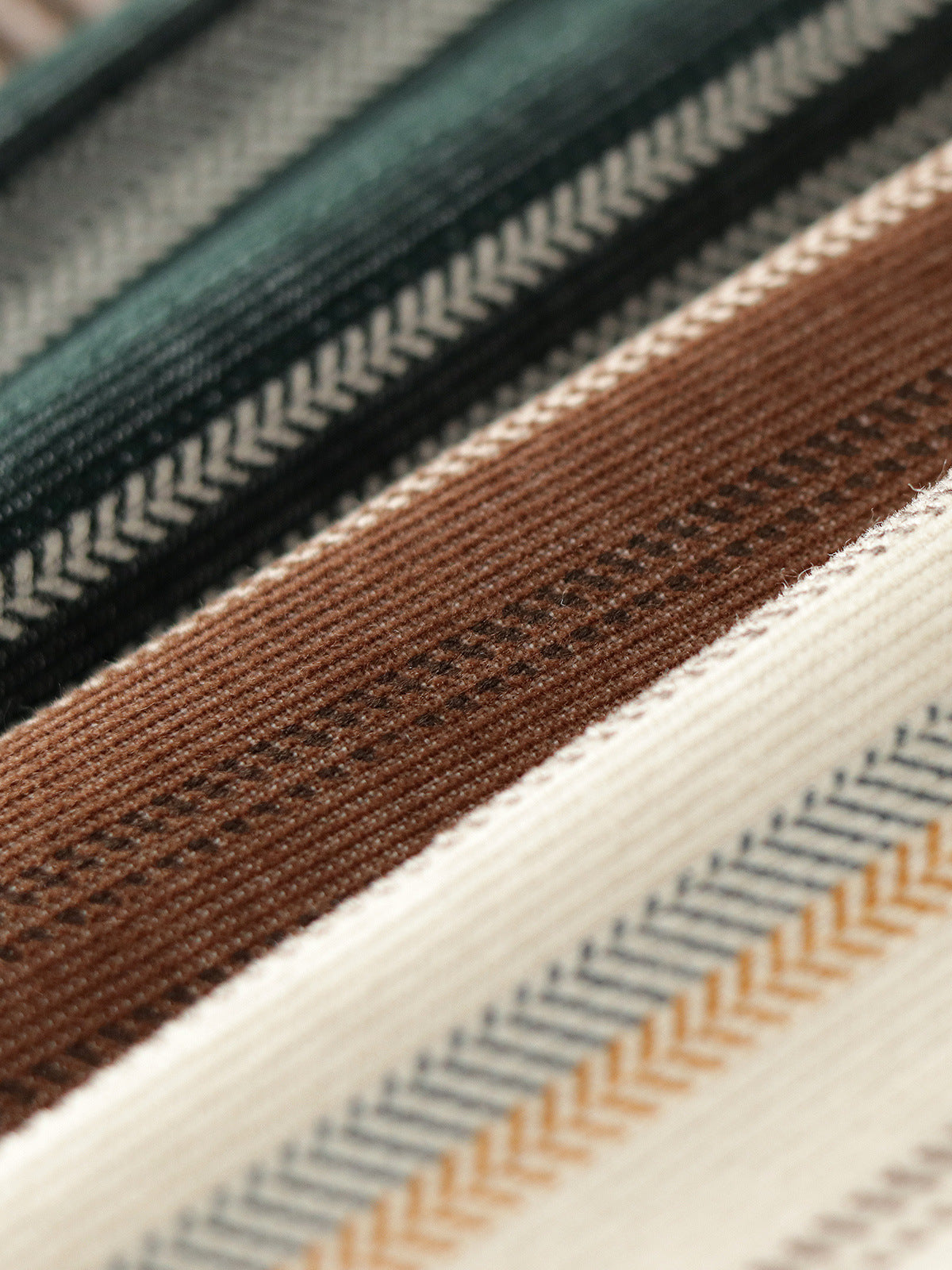 Retro Striped Corduroy Overshirt