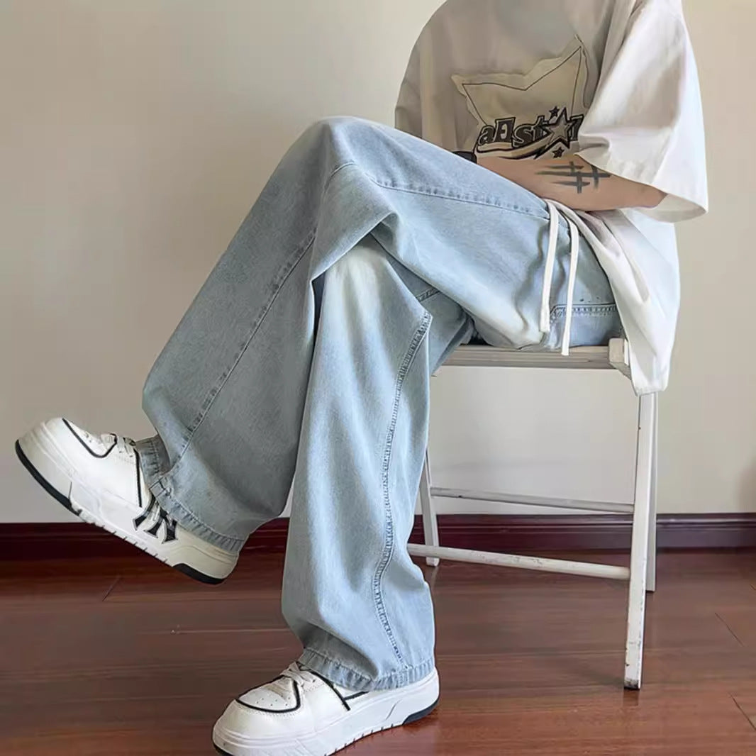 Loose Straight-Leg Jeans