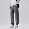 Sporty Elastic-Cuff Trousers