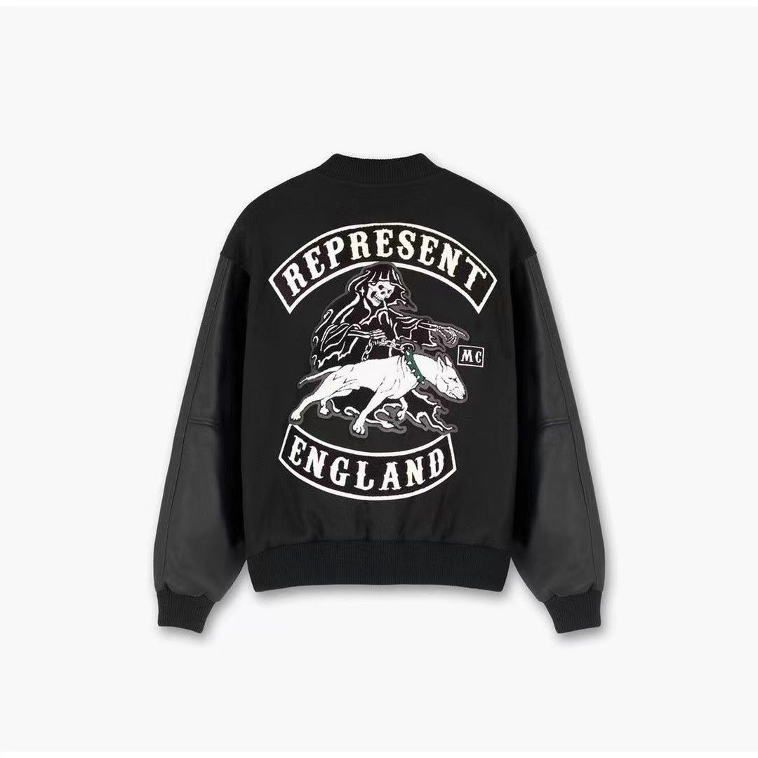 Varsity-Style Statement Jacket