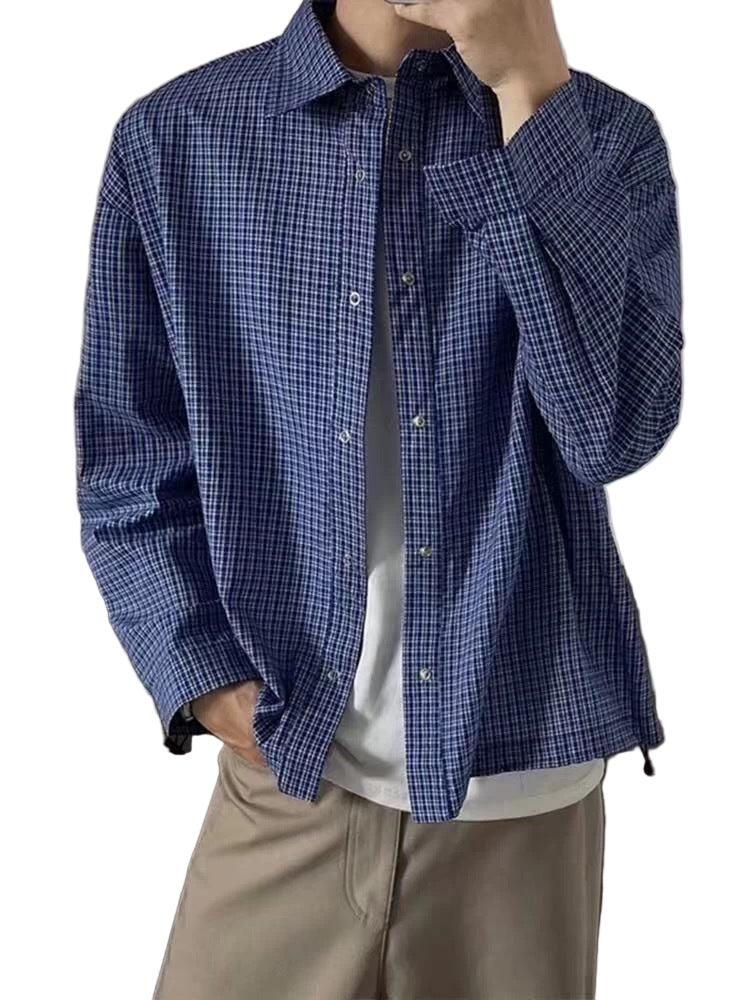 Relaxed Plaid Overshirt