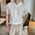 Men's Knitted Polo Shirt