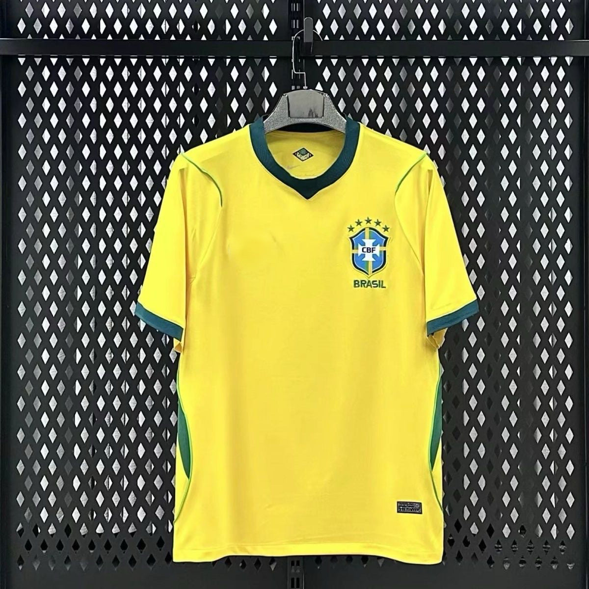 Brazil National Team Fan Jersey Loose Fit Soccer Shirt