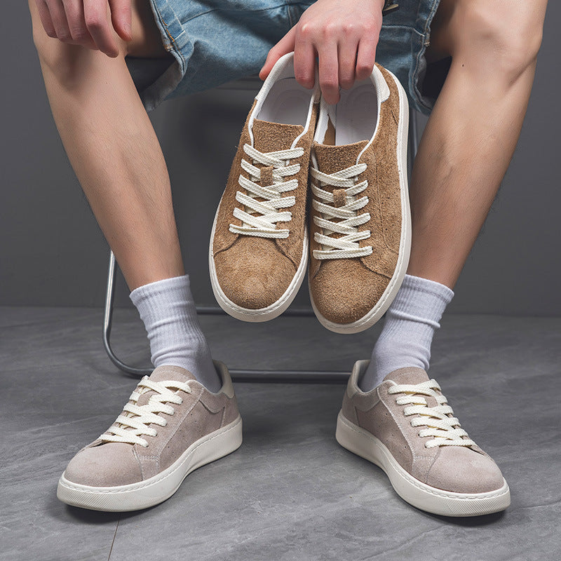 Men’s Minimalist Suede Sneakers