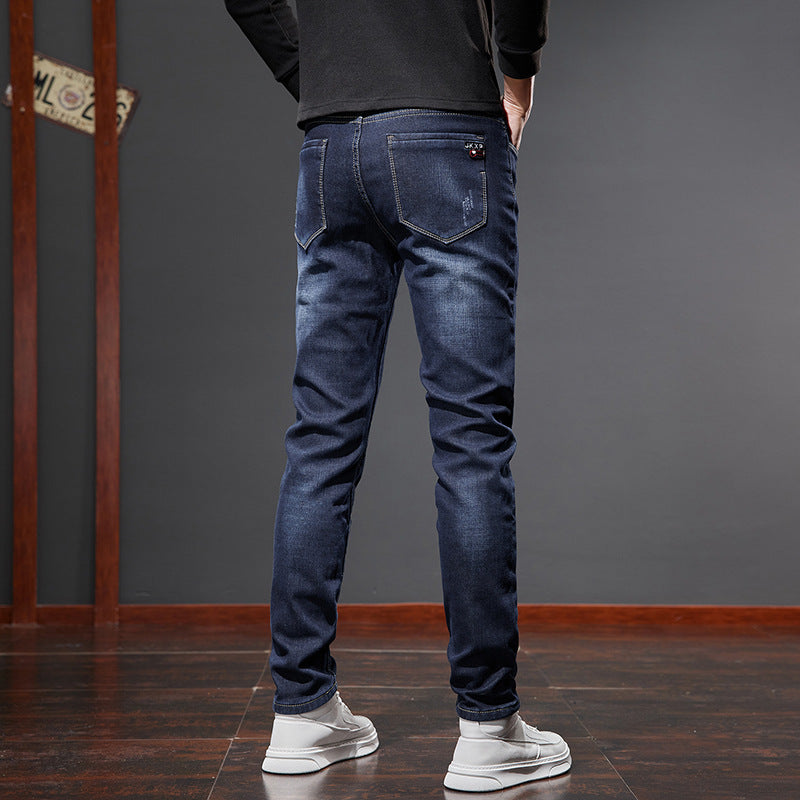 Casual Slim-Fit Denim Jeans