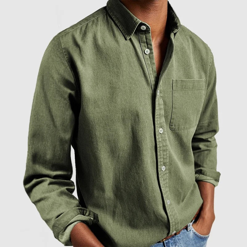 Men’s Classic Button-Down Utility Shirt