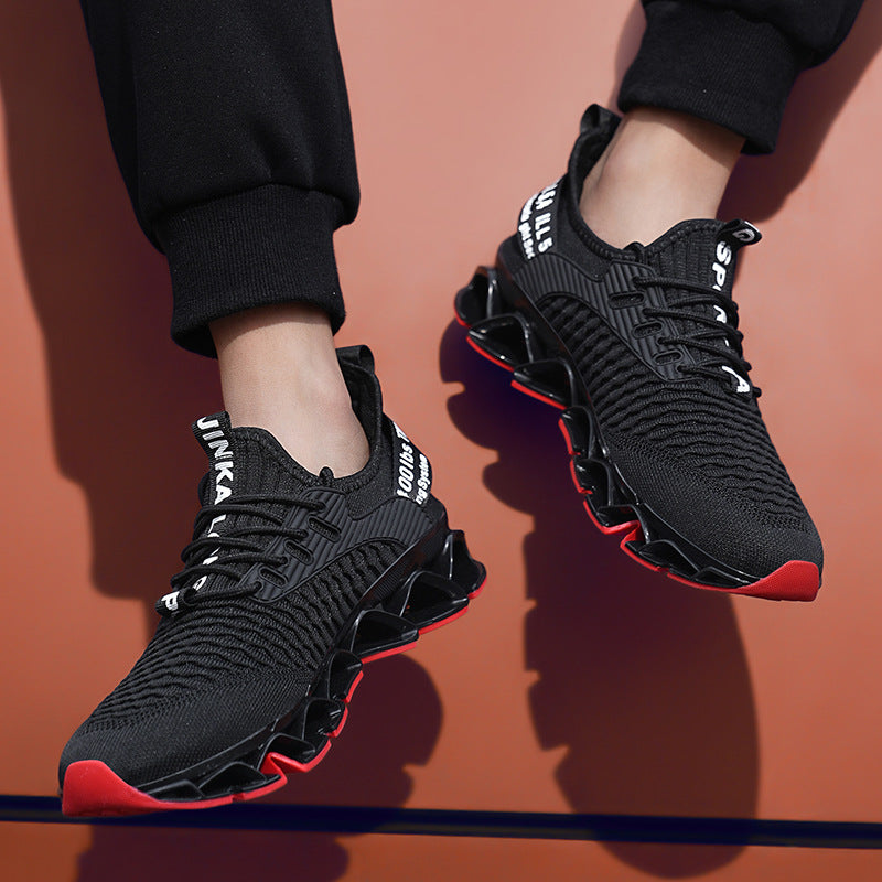 Blade-Sole Running Shoes