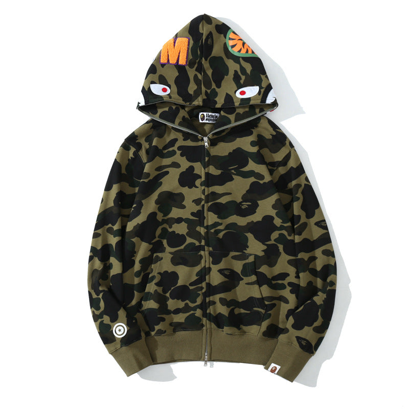 Bape Shark Camo Hoodie