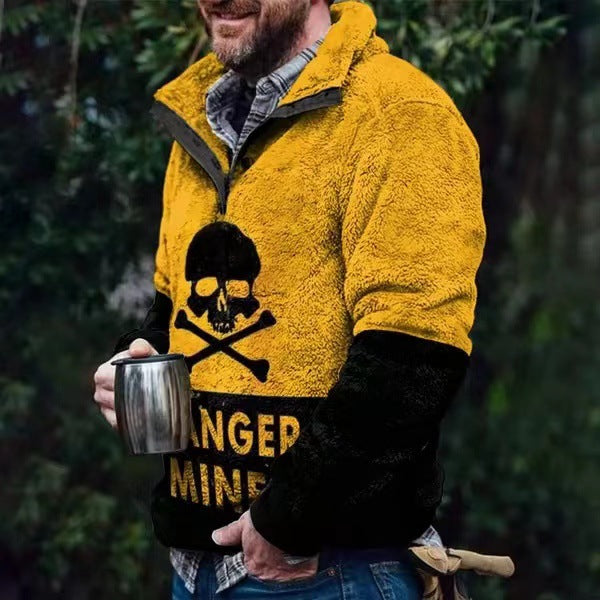 Southwestern Pattern Fleece Jacket