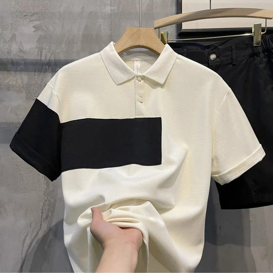 Contrast Stitch Polo Shirt