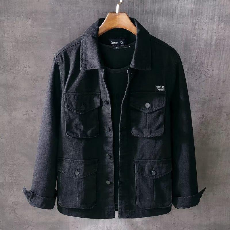 Multi-Pocket Workwear Jacket