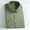 Fruit Green 7668-35 Easy Lift Shirt Trim Long Sleeve Shirt Men's Shirt