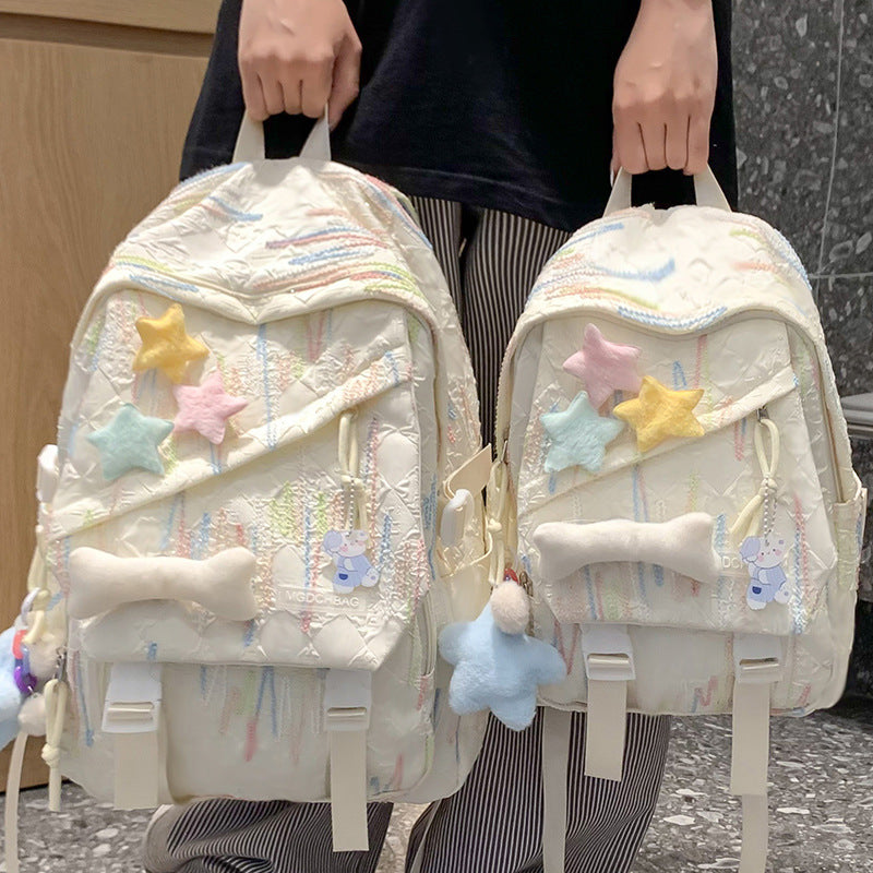 Striped Star Backpack