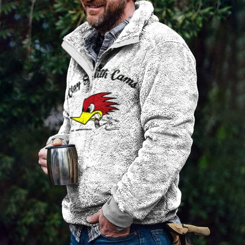 Southwestern Pattern Fleece Jacket