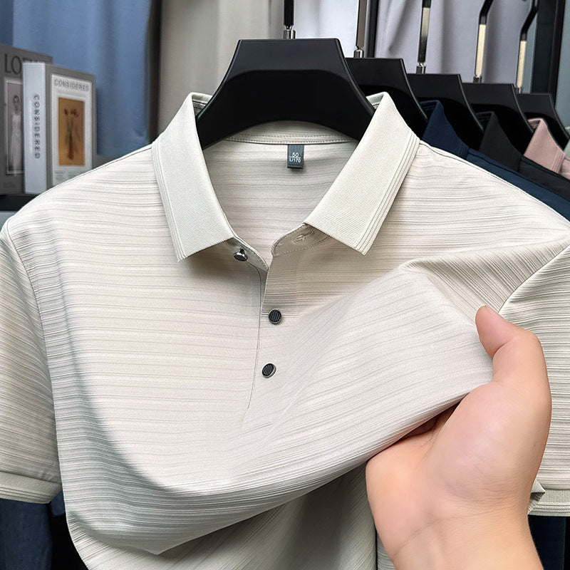 Seamless Ribbed Polo