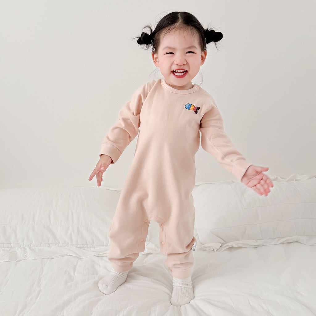 Mulberry Silk Warm Baby Jumpsuit