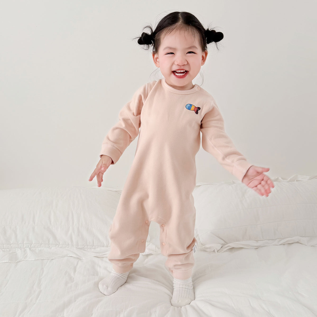 Mulberry Silk Warm Baby Jumpsuit