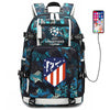 Flower blue Atletico Madrid