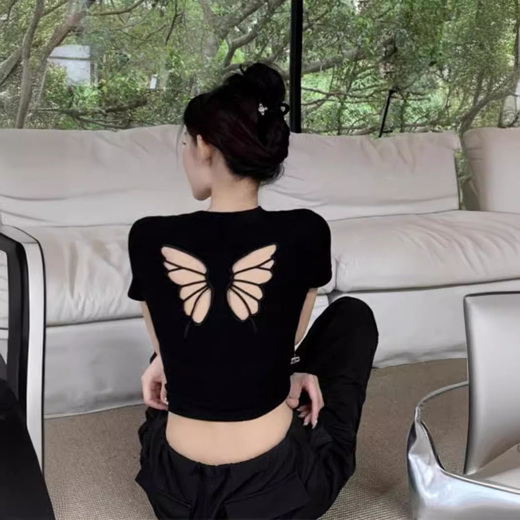 Butterfly Back T-shirt