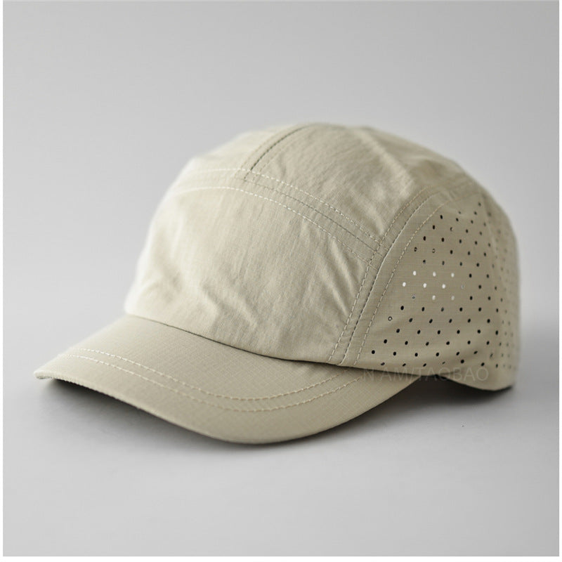 Quick Dry Perforated Five Panel Cap