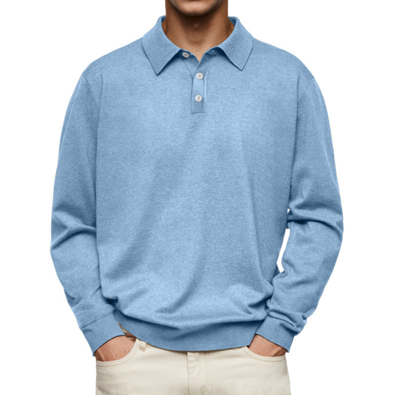 Men's Long-Sleeve Polo Shirt